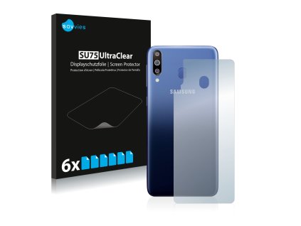 Samsung Galaxy M30 (Hátlapi) típusú telefonhoz 6db-os Savvies SU75 kijelzőfólia