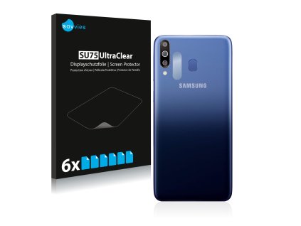 Samsung Galaxy M30 (Csak kamera) típusú telefonhoz 6db-os Savvies SU75 kijelzőfólia