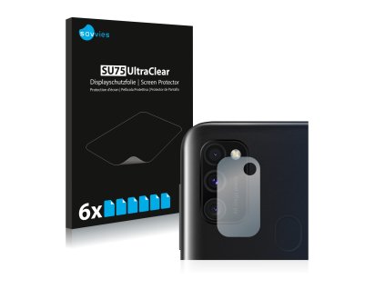 Samsung Galaxy M30s (Csak kamera) típusú telefonhoz 6db-os Savvies SU75 kijelzőfólia