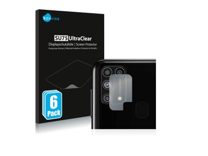 Samsung Galaxy M31 Prime (Csak kamera) típusú telefonhoz 6db-os Savvies SU75 kijelzőfólia