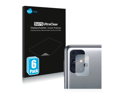 Samsung Galaxy M31s (Csak kamera) típusú telefonhoz 6db-os Savvies SU75 kijelzőfólia