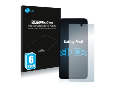 Samsung Galaxy M51 típusú telefonhoz 6db-os Savvies SU75 kijelzőfólia
