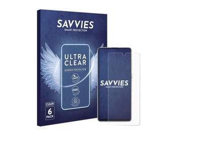 Samsung Galaxy Note 10 Lite típusú telefonhoz 6db-os Savvies SU75 kijelzőfólia