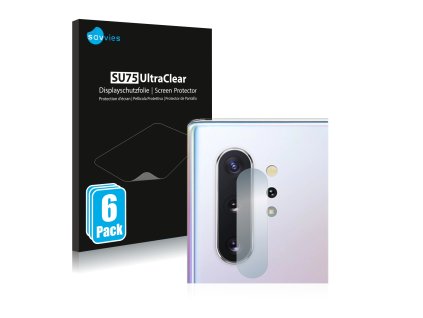 Samsung Galaxy Note 10 Plus (Csak kamera) típusú telefonhoz 6db-os Savvies SU75 kijelzőfólia