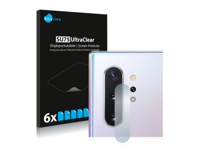 Samsung Galaxy Note 10 Plus 5G (Csak kamera) típusú telefonhoz 6db-os Savvies SU75 kijelzőfólia