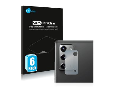 Samsung Galaxy Note 20 (Csak kamera) típusú telefonhoz 6db-os Savvies SU75 kijelzőfólia