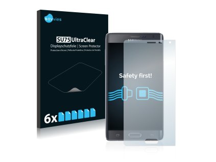 Samsung Galaxy Note Edge típusú telefonhoz 6db-os Savvies SU75 kijelzőfólia