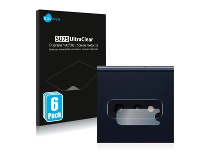 Samsung Galaxy S10e (Csak kamera) típusú telefonhoz 6db-os Savvies SU75 kijelzőfólia