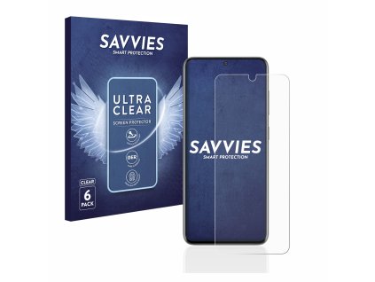 Samsung Galaxy S20 típusú telefonhoz 6db-os Savvies SU75 kijelzőfólia