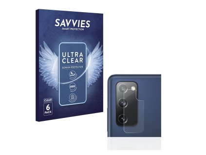 Samsung Galaxy S20 FE (Csak kamera) típusú telefonhoz 6db-os Savvies SU75 kijelzőfólia