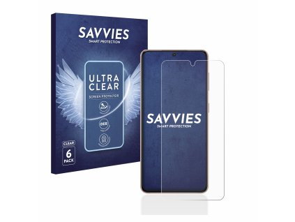 Samsung Galaxy S21 típusú telefonhoz 6db-os Savvies SU75 kijelzőfólia