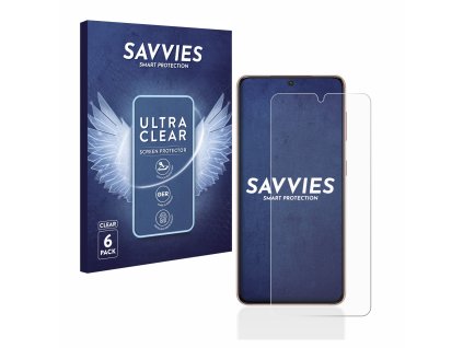 Samsung Galaxy S21 5G típusú telefonhoz 6db-os Savvies SU75 kijelzőfólia