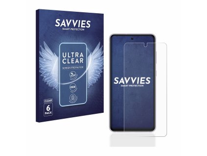 Samsung Galaxy S21 FE 5G típusú telefonhoz 6db-os Savvies SU75 kijelzőfólia