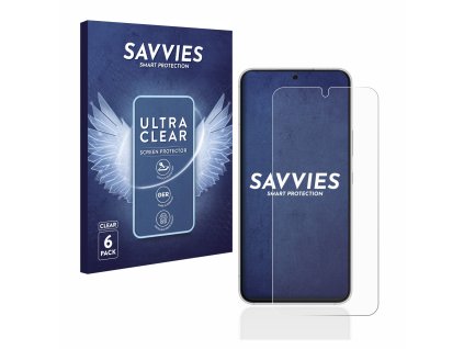 Samsung Galaxy S22 5G típusú telefonhoz 6db-os Savvies SU75 kijelzőfólia