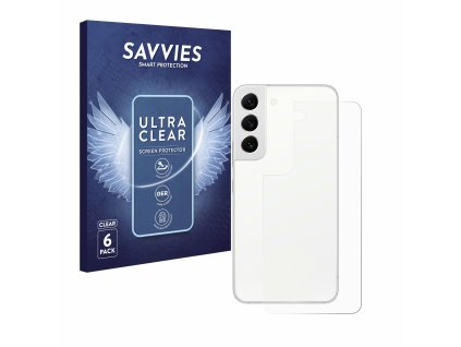 Samsung Galaxy S22 5G (Hátlapi) típusú telefonhoz 6db-os Savvies SU75 kijelzőfólia