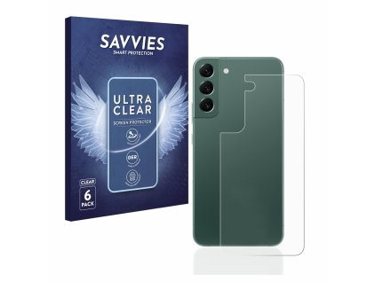 Samsung Galaxy S22 Plus 5G (Hátlapi) típusú telefonhoz 6db-os Savvies SU75 kijelzőfólia
