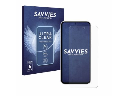 Samsung Galaxy S23 FE típusú telefonhoz 6db-os Savvies SU75 kijelzőfólia