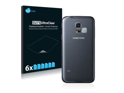Samsung Galaxy S5 Mini (Csak kamera) típusú telefonhoz 6db-os Savvies SU75 kijelzőfólia