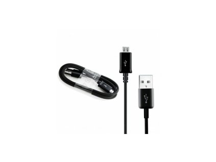 Samsung eredeti, gyári Micro USB kábel 1,5M (ECB-DU4EBE), fekete