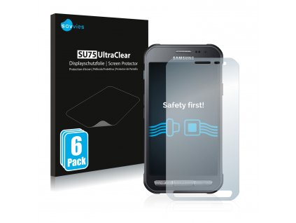Samsung Galaxy Xcover 3 típusú telefonhoz 6db-os Savvies SU75 kijelzőfólia
