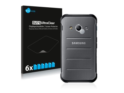 Samsung Galaxy Xcover 3 (Csak kamera) típusú telefonhoz 6db-os Savvies SU75 kijelzőfólia