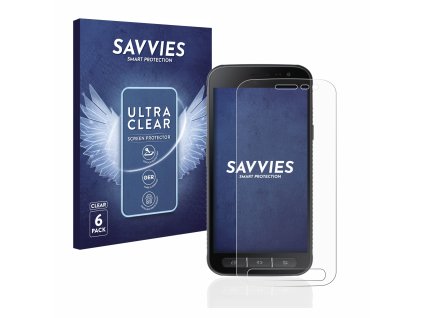Samsung Galaxy Xcover 4s típusú telefonhoz 6db-os Savvies SU75 kijelzőfólia
