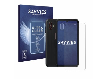Samsung Galaxy Xcover 6 Pro (Előlapi + Kamera) típusú telefonhoz 6db-os Savvies SU75 kijelzőfólia