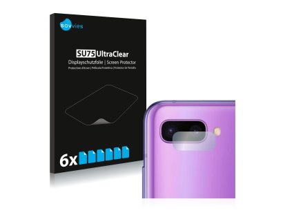 Samsung Galaxy Z Flip (Csak kamera) típusú telefonhoz 6db-os Savvies SU75 kijelzőfólia
