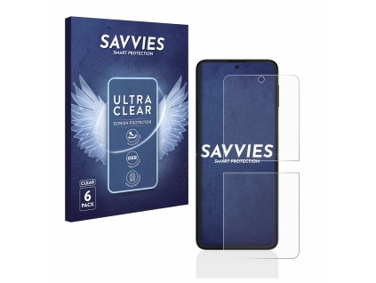 Samsung Galaxy Z Flip 3 5G típusú telefonhoz 6db-os Savvies SU75 kijelzőfólia