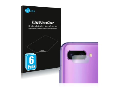 Samsung Galaxy Z Flip 5G (Csak kamera) típusú telefonhoz 6db-os Savvies SU75 kijelzőfólia