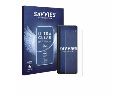 Samsung Galaxy Z Fold 2 5G típusú telefonhoz 6db-os Savvies SU75 kijelzőfólia