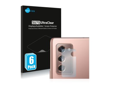 Samsung Galaxy Z Fold 2 5G (Csak kamera) típusú telefonhoz 6db-os Savvies SU75 kijelzőfólia