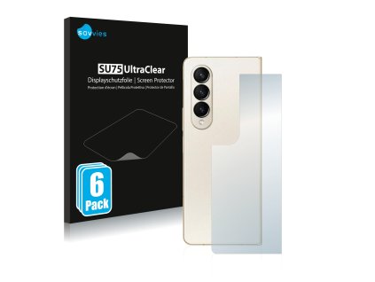 Samsung Galaxy Z Fold 4 (Hátlapi) típusú telefonhoz 6db-os Savvies SU75 kijelzőfólia