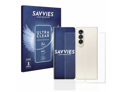 Samsung Galaxy Z Fold 4 (Előlapi + Hátlapi) típusú telefonhoz 6db-os Savvies SU75 kijelzőfólia