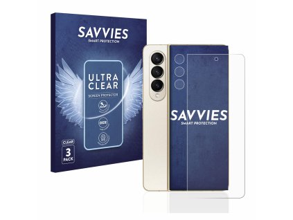 Samsung Galaxy Z Fold 4 (Előlapi + Kamera) típusú telefonhoz 6db-os Savvies SU75 kijelzőfólia