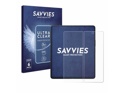 Samsung Galaxy Z Fold 4 (Belső kijelző) típusú telefonhoz 6db-os Savvies SU75 kijelzőfólia