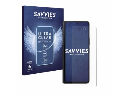 Samsung Galaxy Z Fold 5 típusú telefonhoz 6db-os Savvies SU75 kijelzőfólia