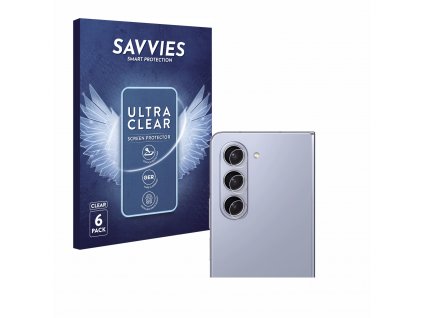 Samsung Galaxy Z Fold 5 (Csak kamera) típusú telefonhoz 6db-os Savvies SU75 kijelzőfólia