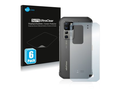 Ulefone Armor 11T 5G (Hátlapi) típusú telefonhoz 6db-os Savvies SU75 kijelzőfólia