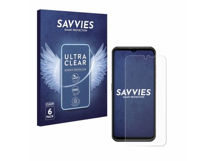 Ulefone Armor 17 Pro típusú telefonhoz 6db-os Savvies SU75 kijelzőfólia
