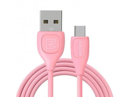 Remax Lesu Type-C USB kábel 1M (RC-050a), pink