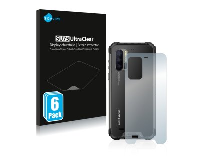 Ulefone Armor 7E (Hátlapi) típusú telefonhoz 6db-os Savvies SU75 kijelzőfólia