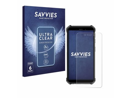 Ulefone Armor X12 Pro típusú telefonhoz 6db-os Savvies SU75 kijelzőfólia