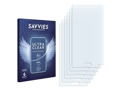 Ulefone Mix S típusú telefonhoz 6db-os Savvies SU75 kijelzőfólia