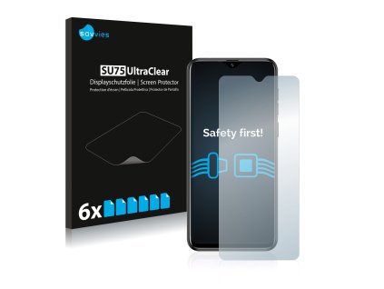 Ulefone Note 7P típusú telefonhoz 6db-os Savvies SU75 kijelzőfólia
