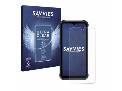 Ulefone Power Armor 14 típusú telefonhoz 6db-os Savvies SU75 kijelzőfólia