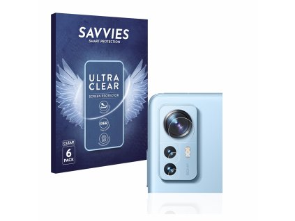Xiaomi 12 (Csak kamera) típusú telefonhoz 6db-os Savvies SU75 kijelzőfólia