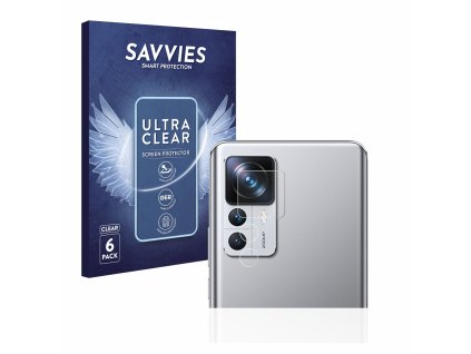 Xiaomi 12T Pro (Csak kamera) típusú telefonhoz 6db-os Savvies SU75 kijelzőfólia