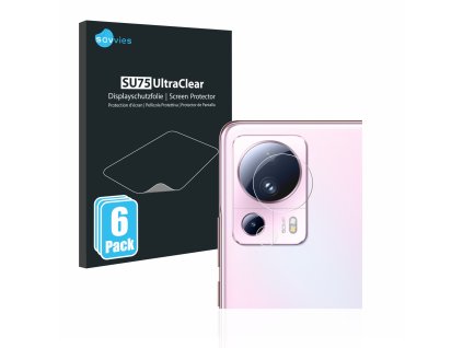 Xiaomi 13 Lite (Csak kamera) típusú telefonhoz 6db-os Savvies SU75 kijelzőfólia