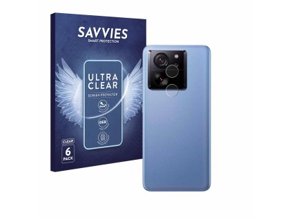 Xiaomi 13T (Csak kamera) típusú telefonhoz 6db-os Savvies SU75 kijelzőfólia